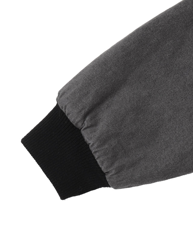 VISIONフードデニムブルゾン