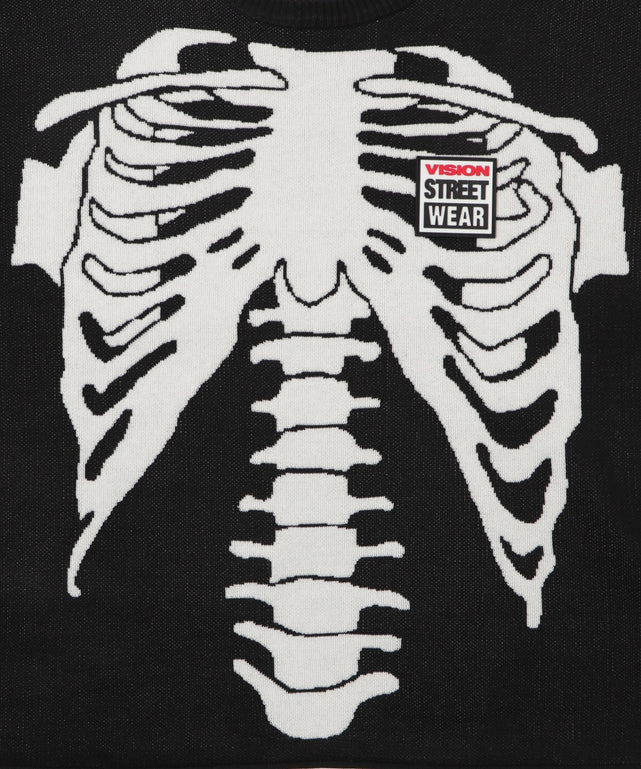 VISIONスカルグラフィックニットプルオーバー｜WEGO（ウィゴー