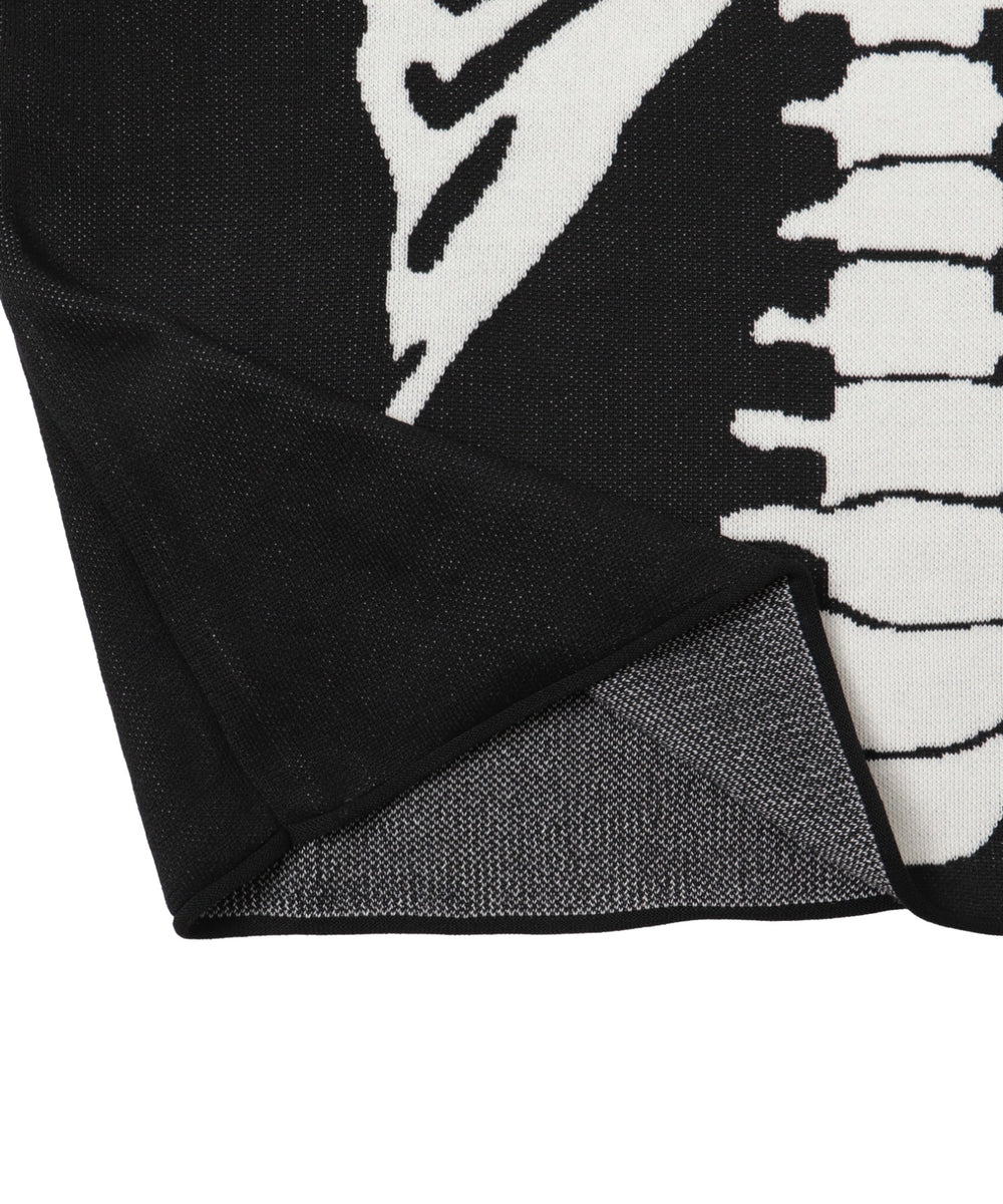 VISIONスカルグラフィックニットプルオーバー