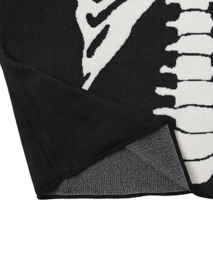 VISIONスカルグラフィックニットプルオーバー