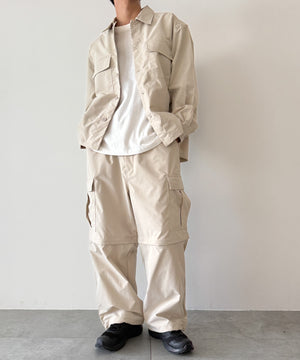 ベージュ モデル：175cm L着用