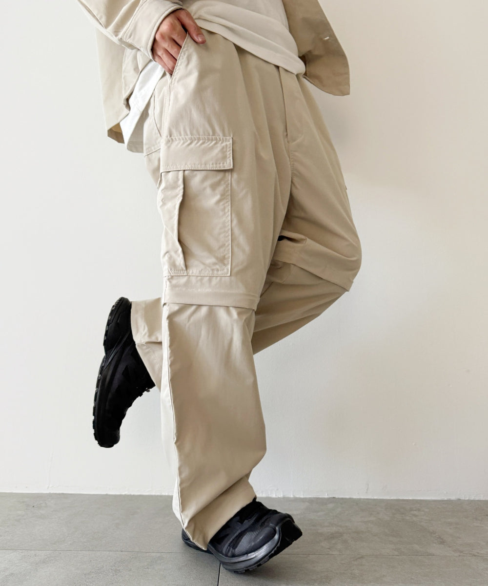 ベージュ モデル：175cm L着用