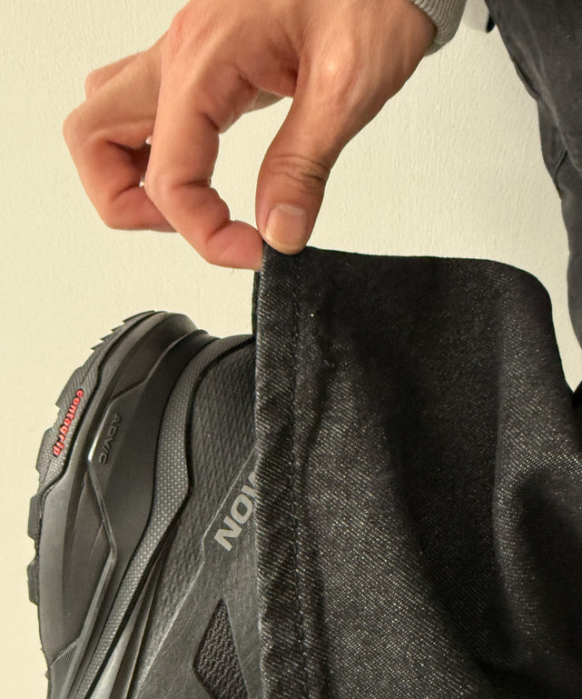 バレルレッグデニムパンツ