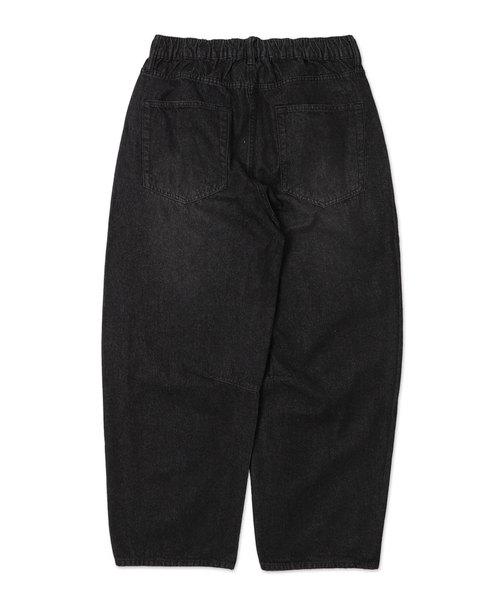 バレルレッグデニムパンツ
