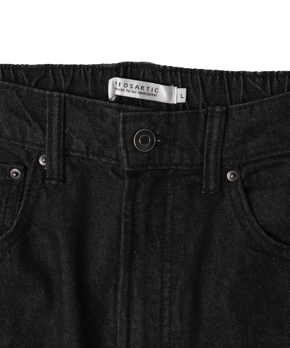 バレルレッグデニムパンツ