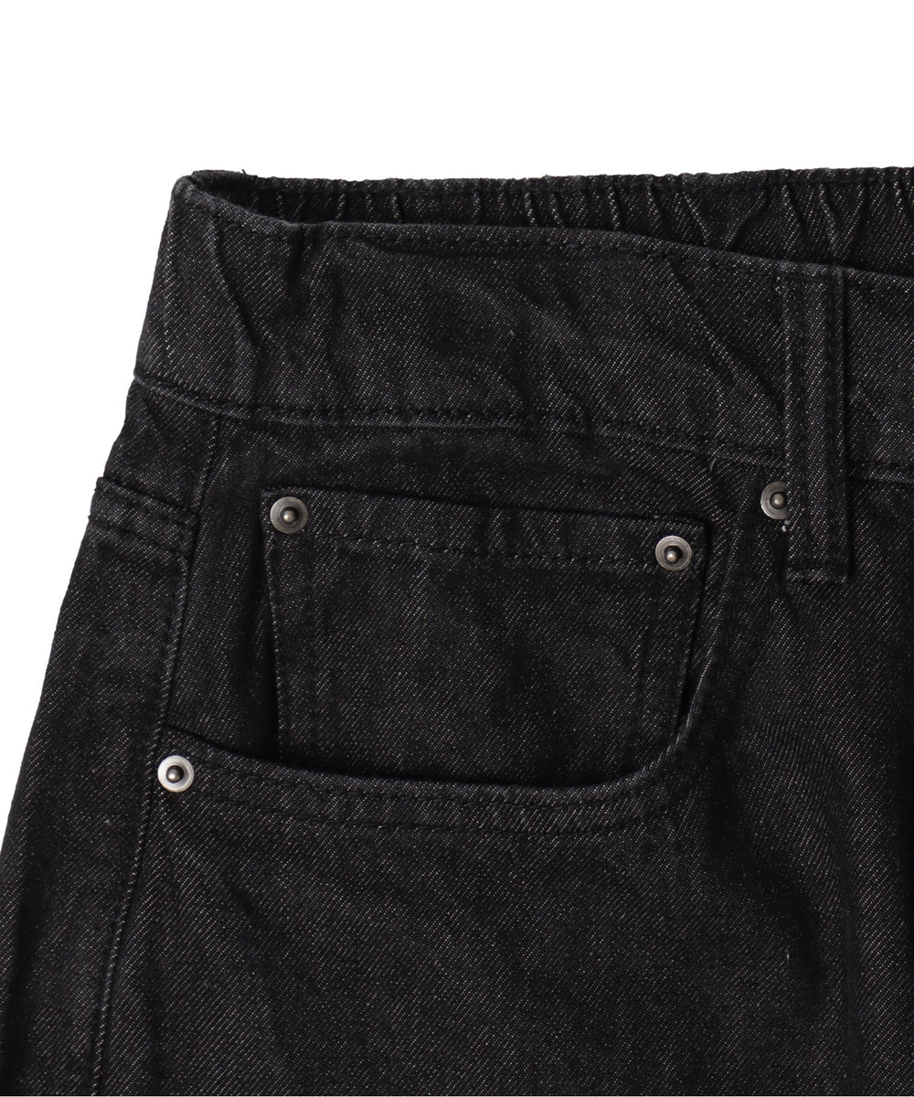 バレルレッグデニムパンツ