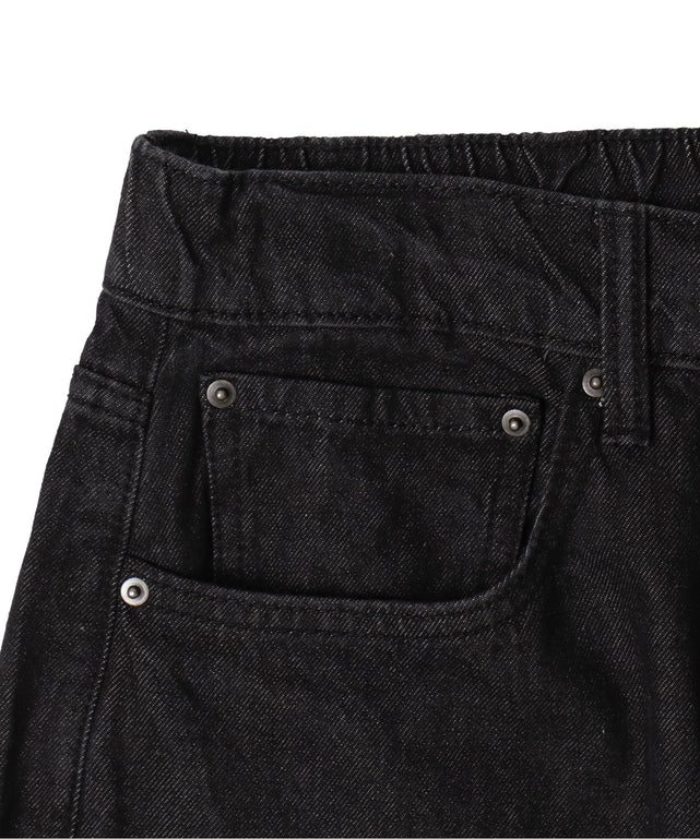 バレルレッグデニムパンツ