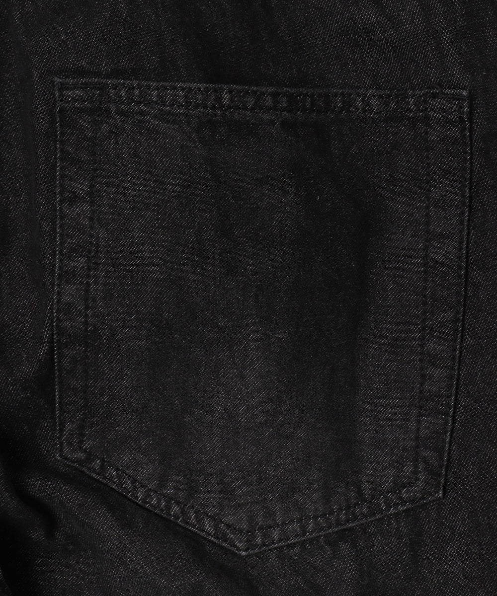 バレルレッグデニムパンツ