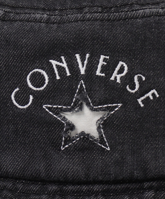 CONVERSE　WASHED　DENIM　BUCKET