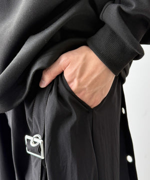 アイレットサスペンダーワイドパンツ