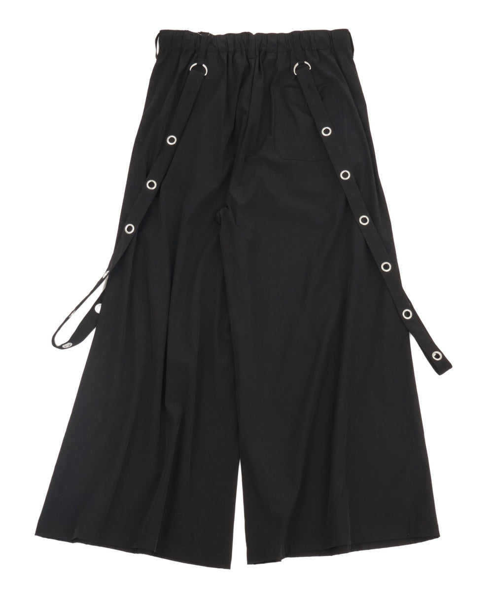 アイレットサスペンダーワイドパンツ