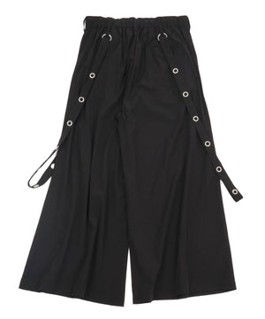 アイレットサスペンダーワイドパンツ
