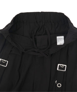 アイレットサスペンダーワイドパンツ