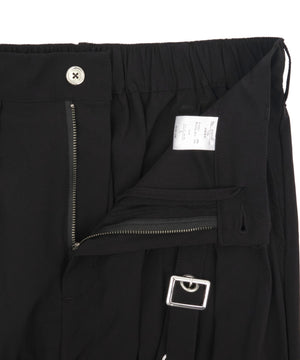 アイレットサスペンダーワイドパンツ