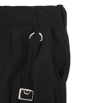 アイレットサスペンダーワイドパンツ