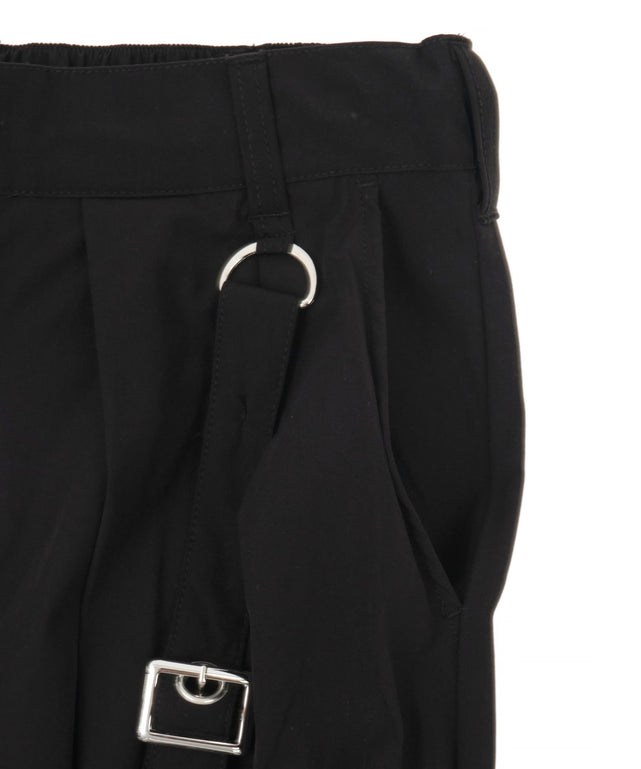 アイレットサスペンダーワイドパンツ