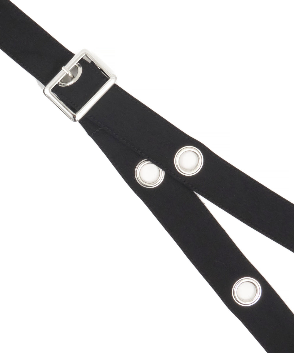 アイレットサスペンダーワイドパンツ