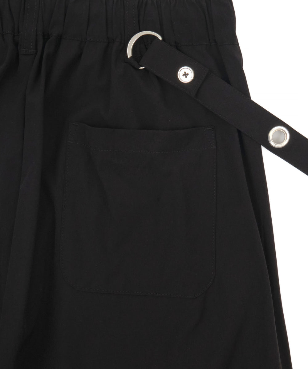 アイレットサスペンダーワイドパンツ