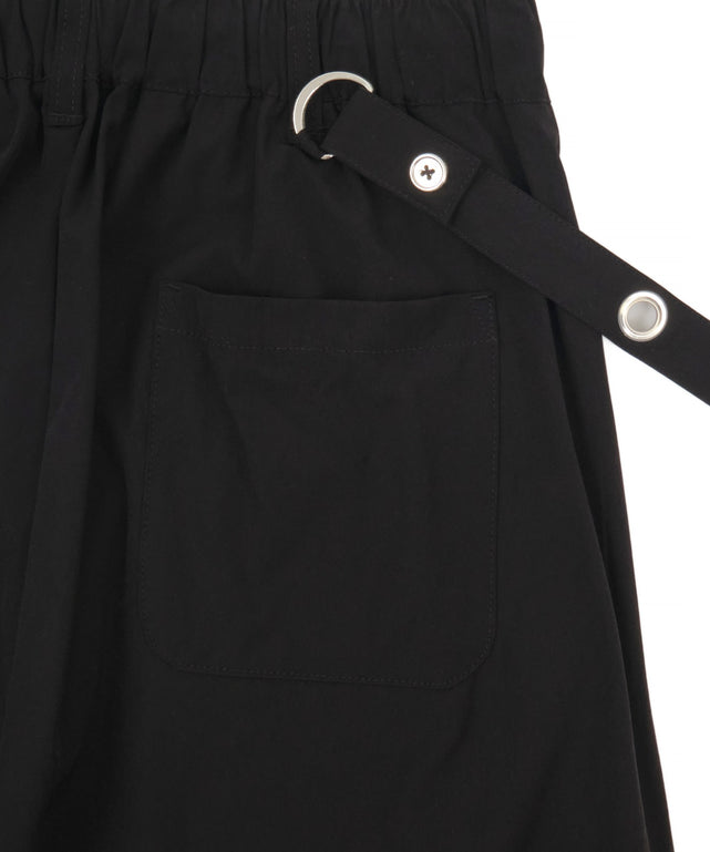 アイレットサスペンダーワイドパンツ