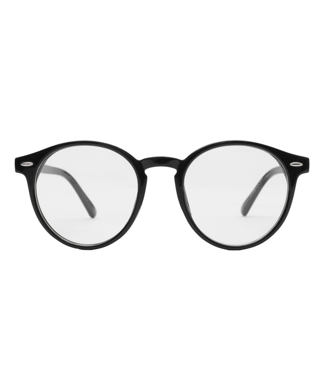 セルフレームクリアレンズアイウェア