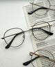 メタルレームクリアレンズアイウェア/柄2