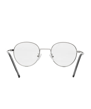 メタルレームクリアレンズアイウェア