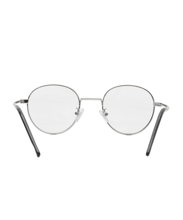 メタルレームクリアレンズアイウェア