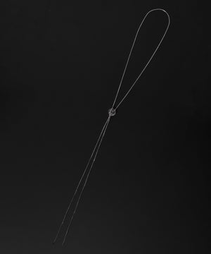 Mモチーフループタイ