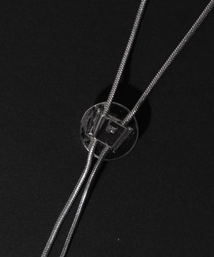 Mモチーフループタイ