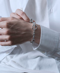 Mデザインチェーンブレス