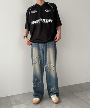 ブルー モデル：175cm L着用