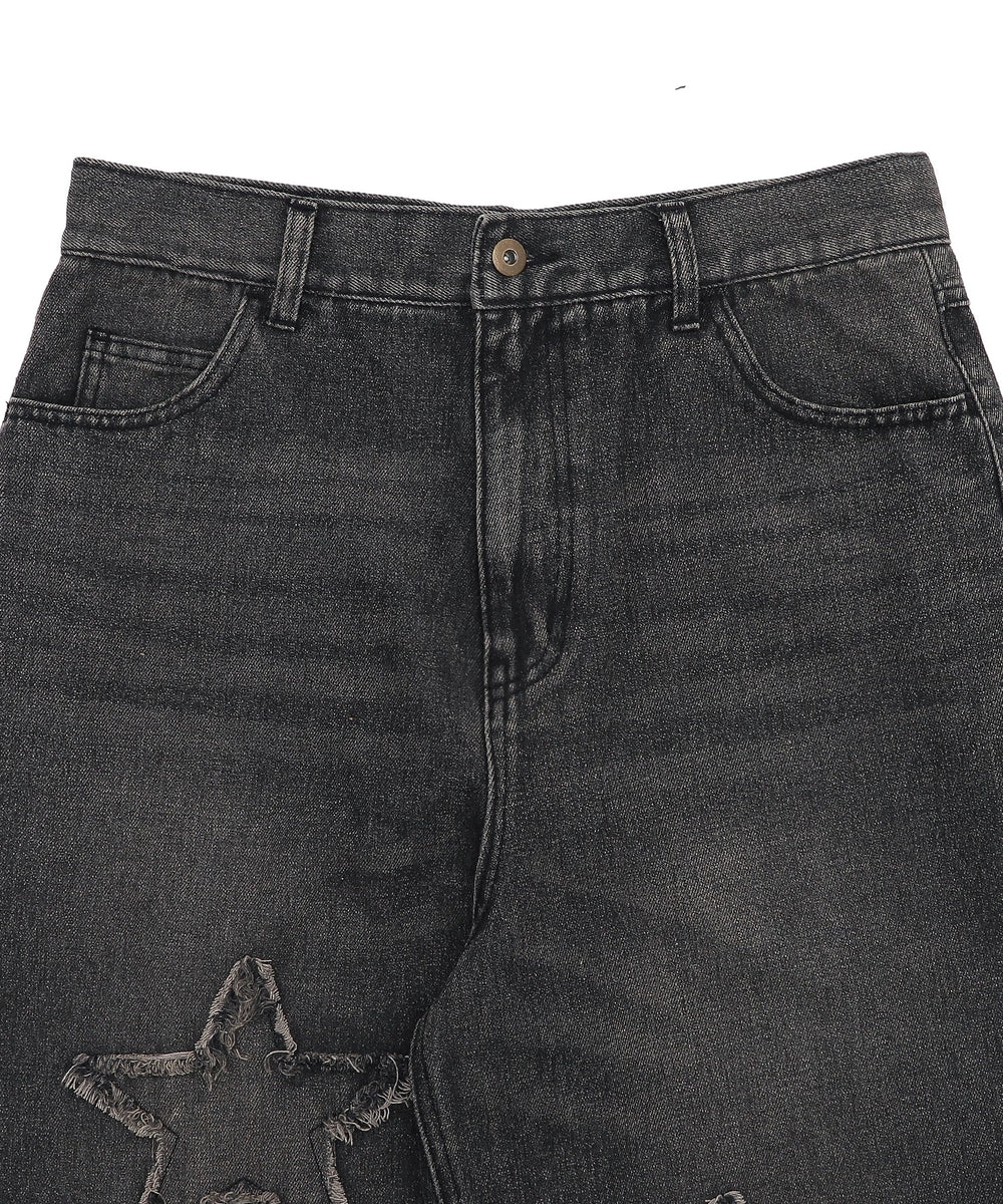 スターモチーフオーバーダイバギーパンツ