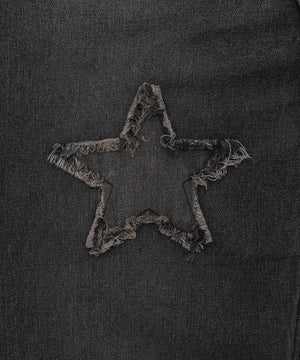 スターモチーフオーバーダイバギーパンツ