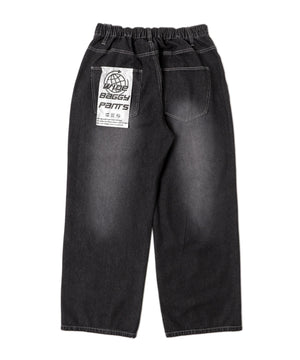 ワイドバギーデニムパンツ