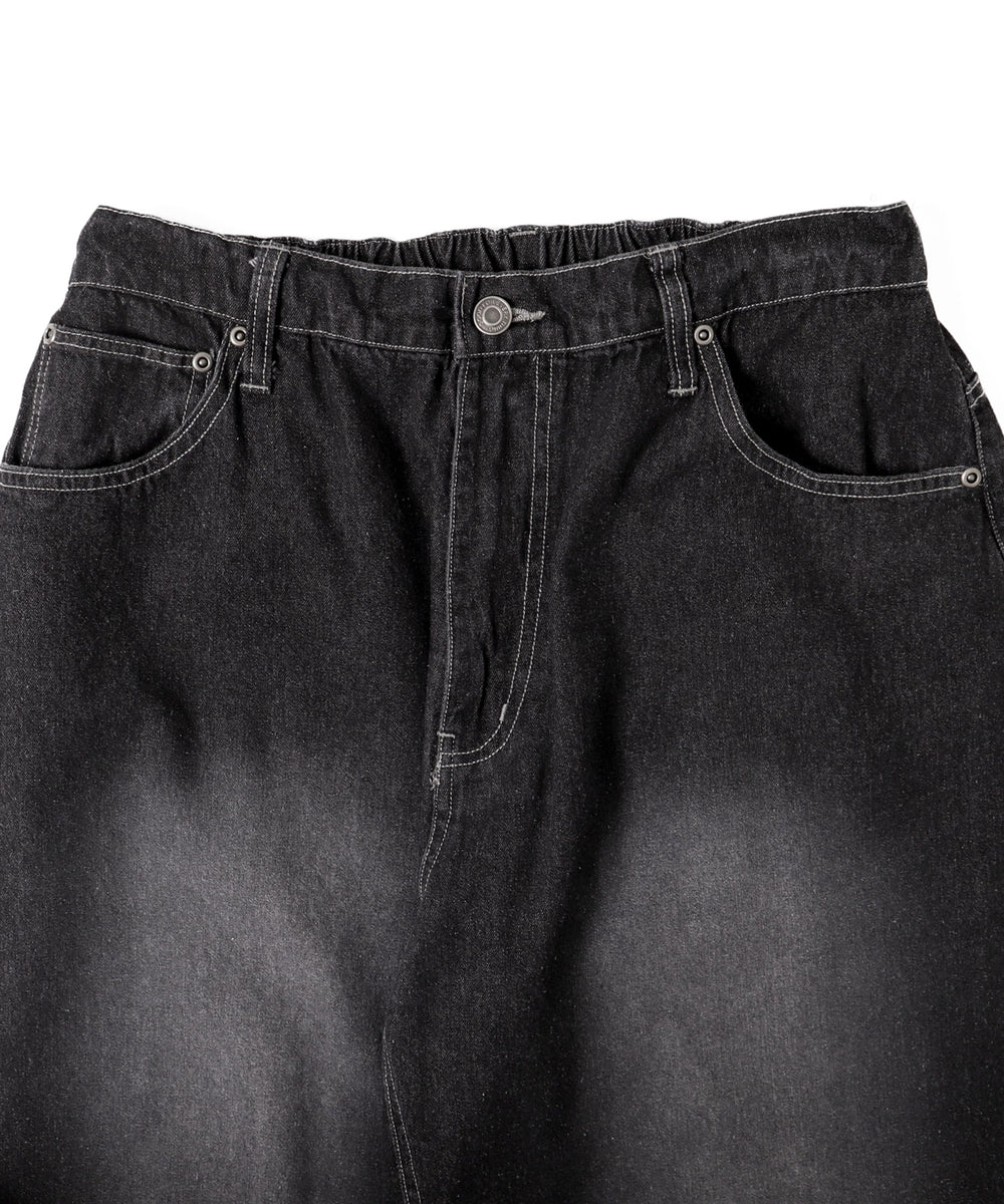 ワイドバギーデニムパンツ