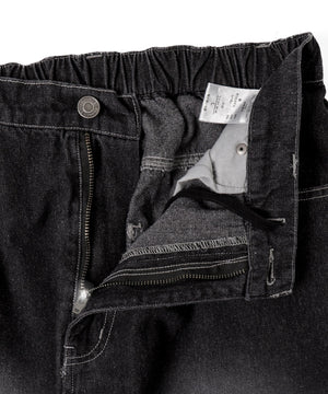 ワイドバギーデニムパンツ