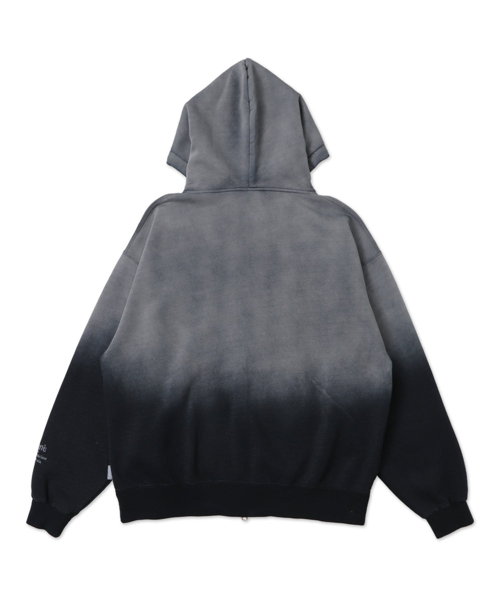 BENDAVISフェードロゴZIPパーカー