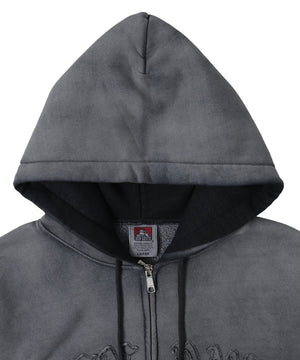 BENDAVISフェードロゴZIPパーカー