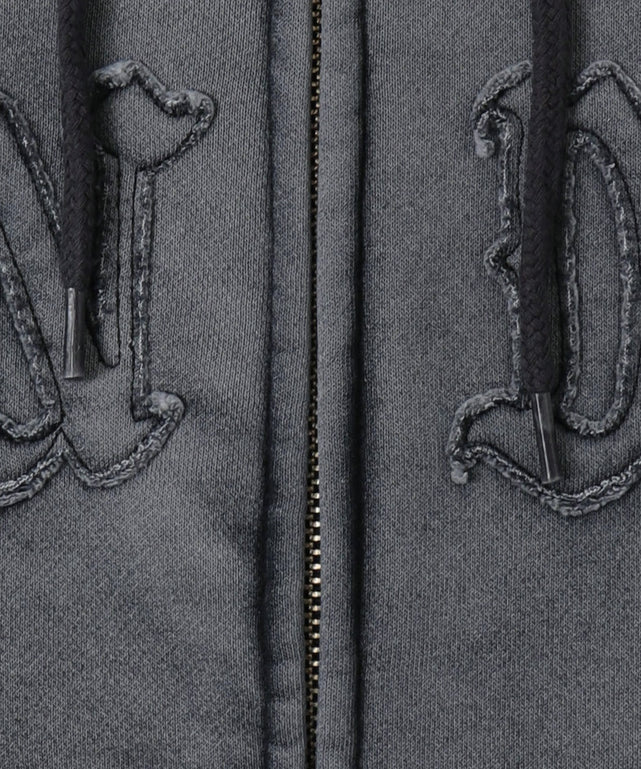 BENDAVISフェードロゴZIPパーカー