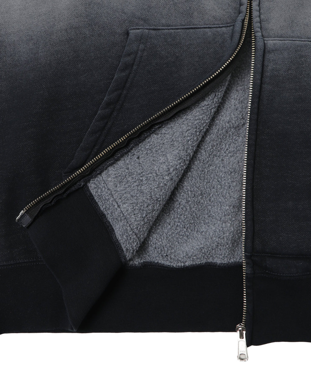 BENDAVISフェードロゴZIPパーカー