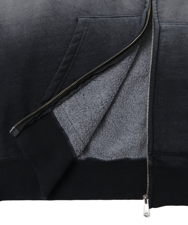 BENDAVISフェードロゴZIPパーカー