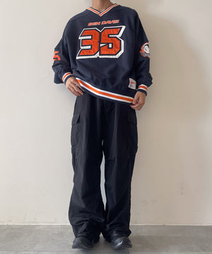 ネイビー モデル：175cm L着用