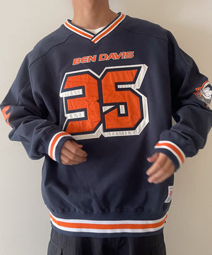 ネイビー モデル：175cm L着用