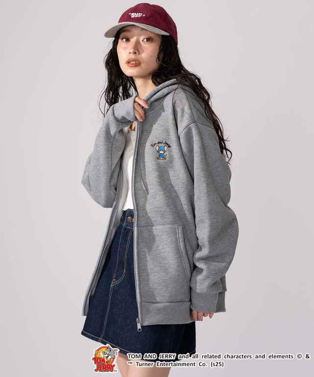 カルボアTJ　ZIPPK/グレー モデル：161cm L着用