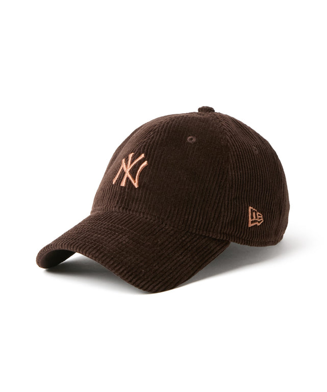 NEWERA 920 MLB 8W Corduroy/柄１：NYダークブラウン