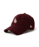NEWERA 920 MLB 8W Corduroy/柄４：LAワイン