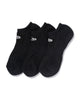NEWERA SHORT 3PAIRS(25-27cm)/ブラック