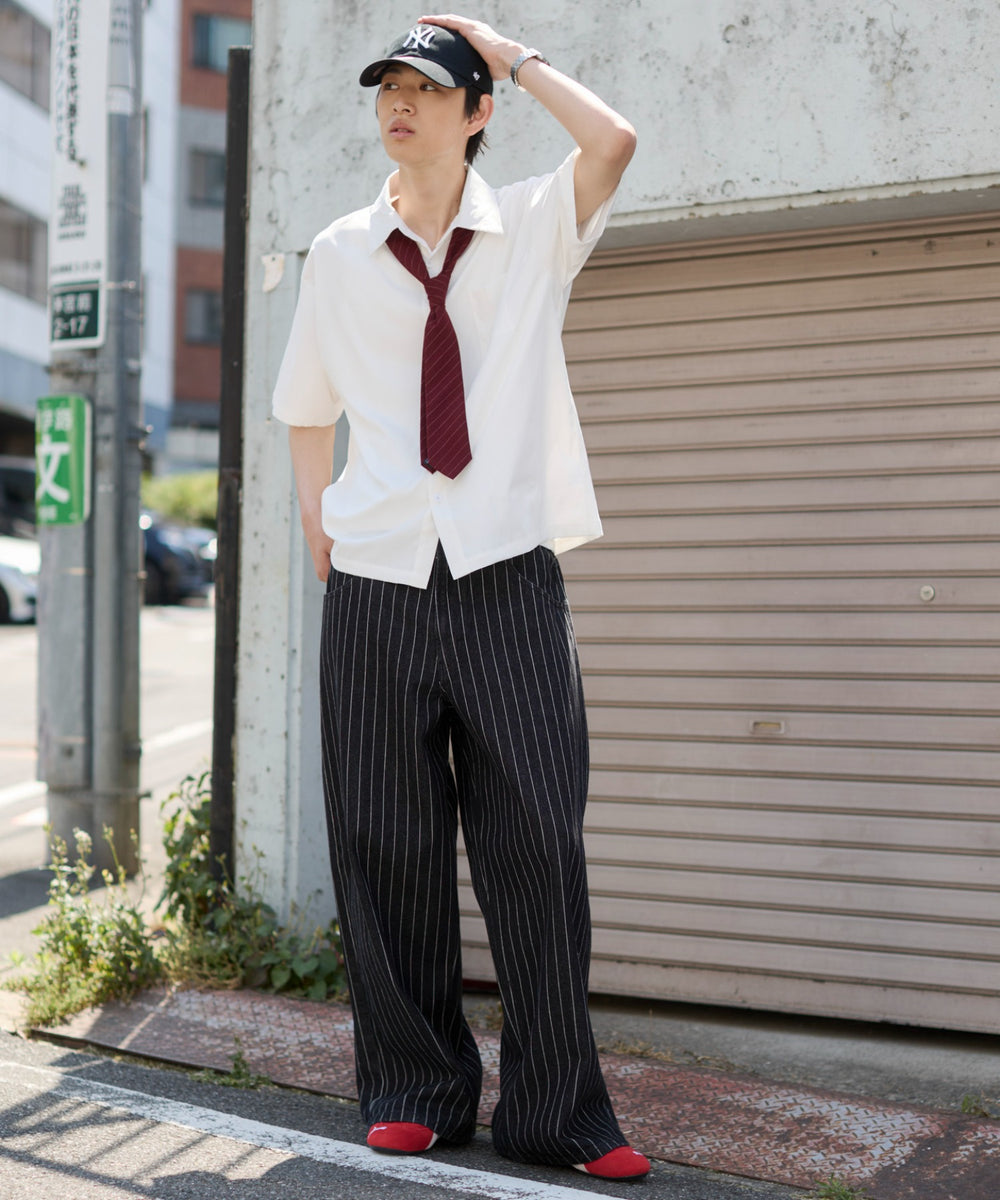 ホワイト モデル：181cm L着用