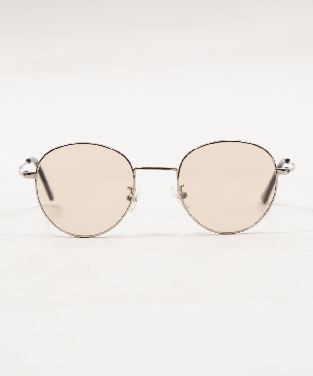 メタルフレームカラーレンズサングラス