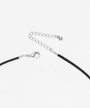 Lモチーフパーツコードネックレス